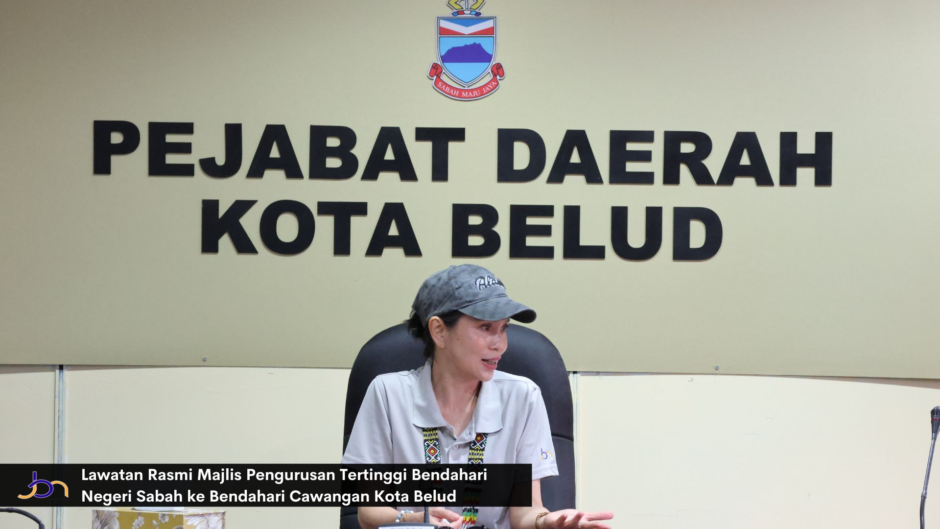 Lawatan Rasmi Majlis Pengurusan Tertinggi Bendahari Negeri Sabah ke Bendahari Cawangan Kota Belud